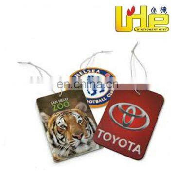 Wenzhou manufacturer paper custom car air freshener wholesale new design