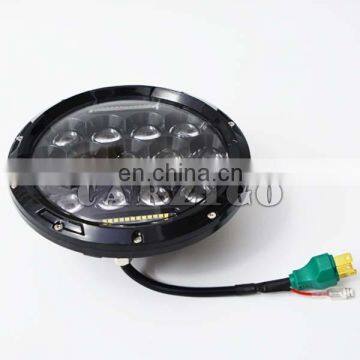 IP68 IP6K9K waterproof aluminum housing 7 inch vehicle lamp with full dipped beam for tow truck,trailer,offroad