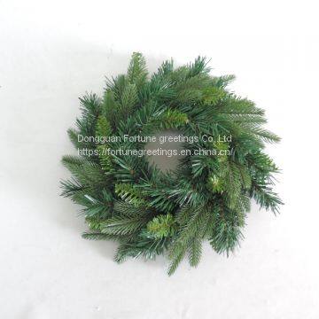 Artificial christmas wreath