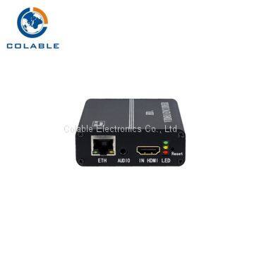 streaming low bitrate iptv encoder h.264 vga to ip with  Web control interface