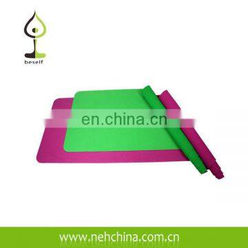 REACH Qualified Eco Friendly Promotion Non Anti-slip PVC TPE Yoga Mat photo-4