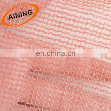 High strength plastic orange scaffold safety net