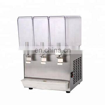 Commercial Portable Three Tub Juice Dispenser