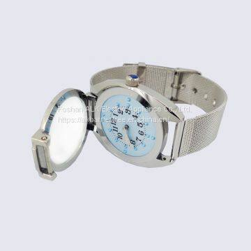 Voice Report Time Manufacturer Popular Big Number Dial and Braille Display Alarm Watch photo-2