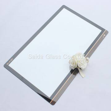 Customized Flat Glass CNC Fine Polished Tempered Glass for Display Monitor