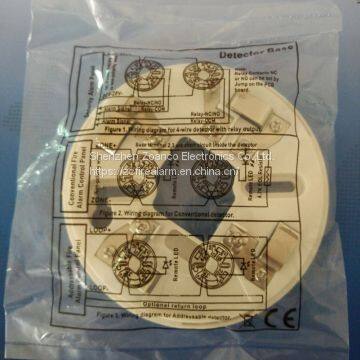 4 Wire Heat Detector With Relay Output NO/NC Network Temperature Sensor Fire Alarm System DC9-28V photo-3