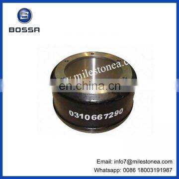 dump truck brake drum for Hot Selling