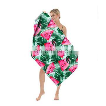 Printed Logo Square Beach Towel Sand Free For Summer Swimming photo-7