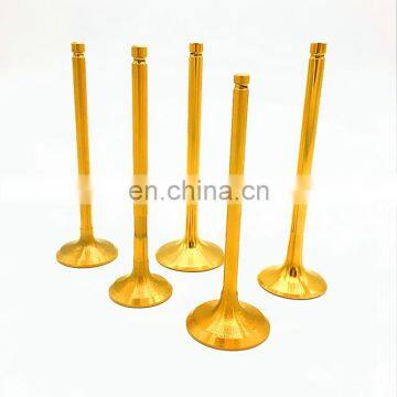 1FZ 1FZFE 4.5L I6 Black Nitride Flat Face Engine Valve For Intake Exhaust Valve Guides STD Landcruiser Toyota 4400 RPM photo-4