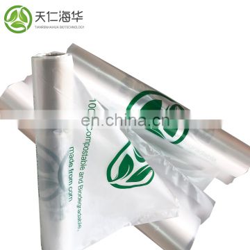 100% biodegradable bags on roll supermarket EN13432  AS4376 AS5810 BPI OK COMPOST OK COMPOST HOME     zero PE content