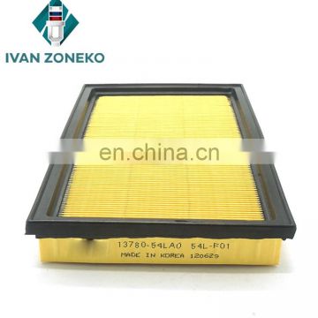 Best Quality Auto Parts Air Filter 13780-54LA0-000 1378054LA0000 71750719 13780-54LA0  For SUZUKI SX4 Swift FIAT Sedici