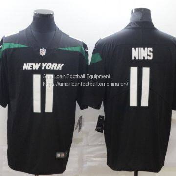 New York Jets #11 Mims Black Jersey