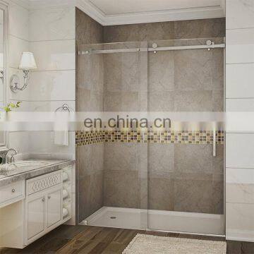 frosted glass shower cubicle tempered shower glass box