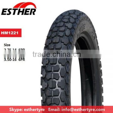 Esther Brand HM1221 Motorcycle Tyre 2.75-14 6PR