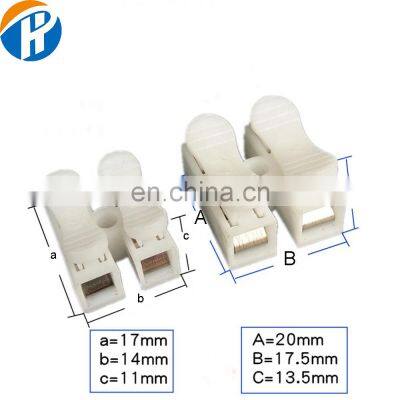High Quality Plastic Flame 2 Pin Pressure Quick Wire Connector Terminal photo-2