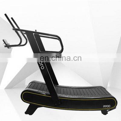 strong body Curved treadmill & air runner Self Powered Running Machine Commercial Gym for High-intensity Interval Training