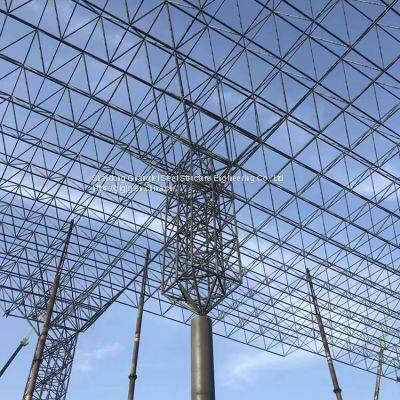 Factory price steel structure space frame light steel coal storage grid steel structure stadium