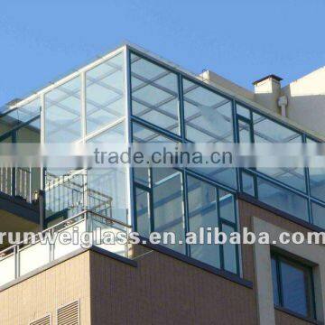 6.38-17.52mm AS/NZS2208:1996 Accredited Safety Laminated Glass for Bus