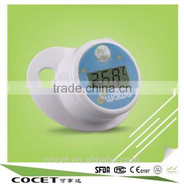 OEM customised label of digital pacifier thermometer, instant read digital thermometer for baby