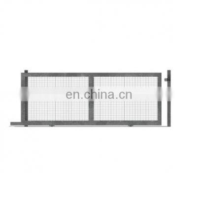 Wholesale H 2 m * W 8 m Galvanized and Power Coated 358 Mesh Cantilever Slide Gate Kits - Automated