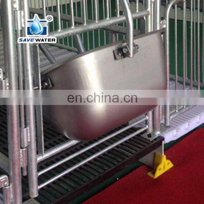 304 Stainless Steel Sow Feeders and Piglet Feeders for Farrowing Crate