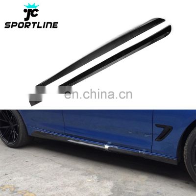 Carbon Fiber F34 Side Skirts Molding Trims for BMW F34 GT M TECH 328i 330i 335i 340i 14-18