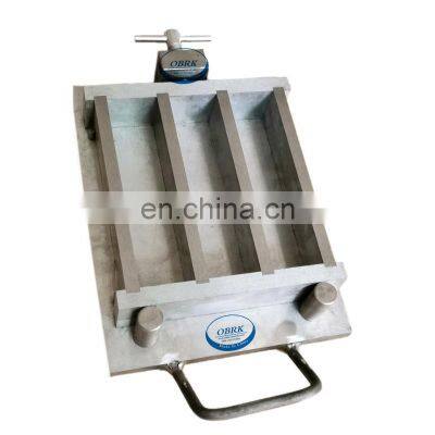 40*40*160 steel three gang Mould of concrete and cement