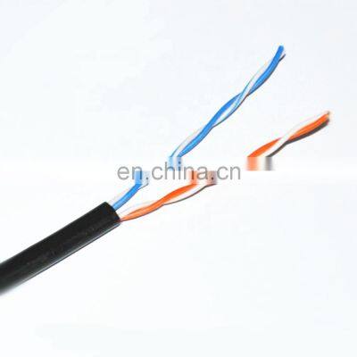 2pr Cat5 Cat5e Lan Cable Indoor Outdoor 2 pairs Cat5e Network Cable 500m 1000m