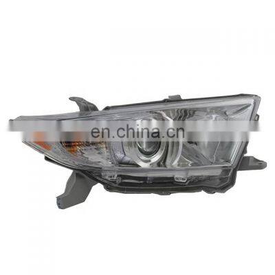 OEM 811100E110 Auto Head Lamp For Toyota Highlander Headlight Car Light Headlamp Headlights For Highlander 2011 2012 2013