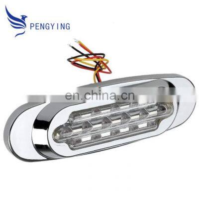 square Led Stop Turn Tail light  for Truck Trailer