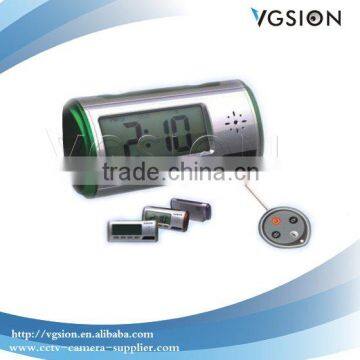 table clock camera with motion detect function