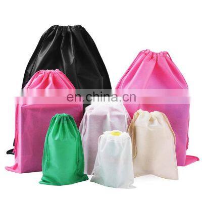 Custom Drawstring Packaging Non Woven Bag With Logo