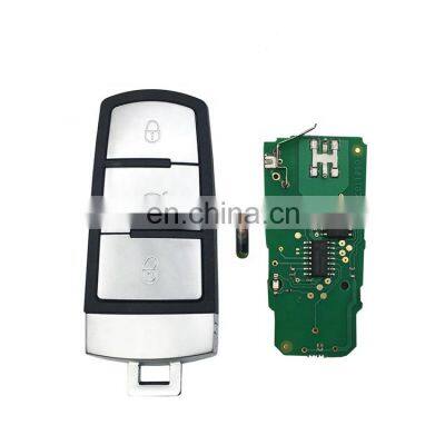 Keyless 3 Buttons 433 Mhz ID48 Chip 3C0959752BA Remote Control Car Key Cover Case For VW Passat B6 3C B7 Magotan