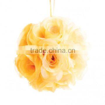 New style decorative yellow flower ball hanging