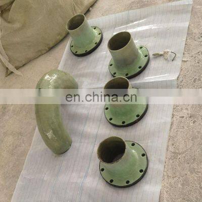 Factory supplied high quality frp flange elbow tee fiberglass plastic fittings