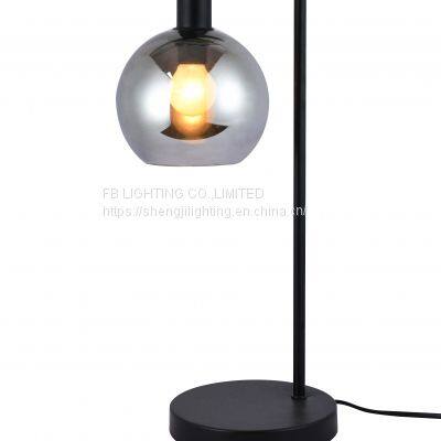Modern Metal Glass Table Lamp New Reading Light Fixture