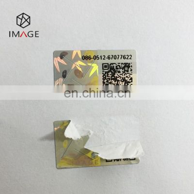 Hologram Cigarette Duty Tax Stamp for Tobacco Pack Box