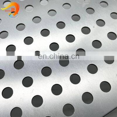 304/316 Stainless Steel Material Application Perforated Metal Mesh Perforated Sheet For Filter Plate