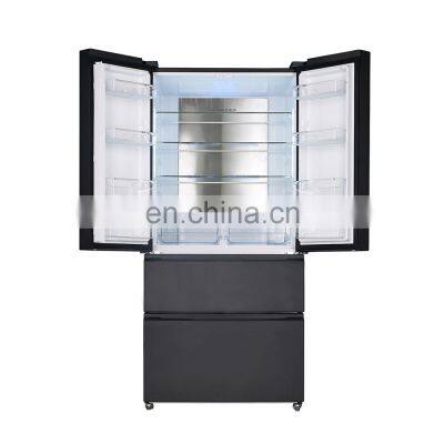 558L Best Price CB SAA SASO Approved 110V 60Hz Frost Free French Door Touch Screen Fridge photo-2