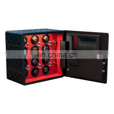 JIMBO Automatic Watch Winder With 12 Slots Touch Screen Japanese Mabuchi Motor Luxury Automatic Watch Winder Box photo-2