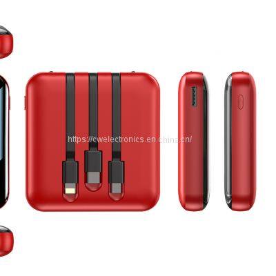 Large Capacity Phone Chargers Power Banks With Cables in photo-4