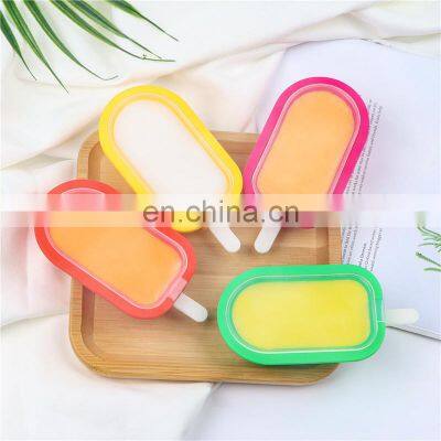 Introducing BPA Free Single Custom Shapes Homemade Small Plastic Silicone Custom Popsicle Molds