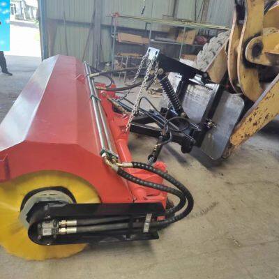 China Skid Steer Broom Attachments Bobcat Skid Steer Sweeper photo-2