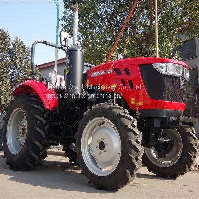 Cheap Price China Make QLN90hp 4WD Farm Tractor, Chinese Famous Brand Traktor With Disc Harrow photo-5