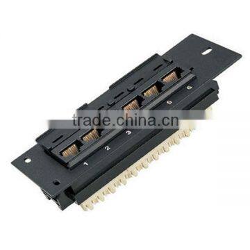 6 Port Cat.5e network Patch Panel