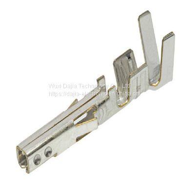 Molex 39000038 Mini-Fit Female Crimp Terminal, Tin (Sn) Over Copper (Cu) Plated Brass, 18-24, 22+22 AWG, Reel photo-3