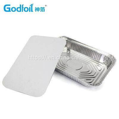 Rectanglar Aluminum Foil Container Wrinkle Wall Container photo-2