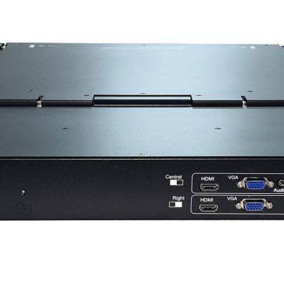 Server Rack Mount Monitor With Keyboard and Double or Triple Drawer LCD Display photo-3