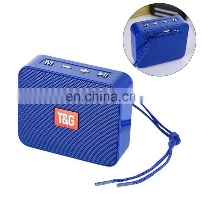 TG166 Mini Portable Bluetooth Speaker Small Wireless BT  5.0 Support USB TF card FM Radio caixa de som altavoces