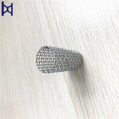 50 100 150 200 300 500 Micron 304 Stainless Steel Woven Wire Mesh Screen Cylinder Filter Tube